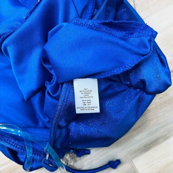 HONEY AND ROSIE SMALL BLUE MINI DRESS - Picture 4 of 5